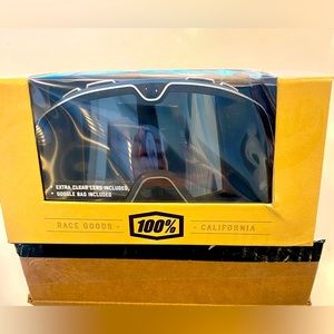 NIB Super 73 Barstow Goggle - solid black